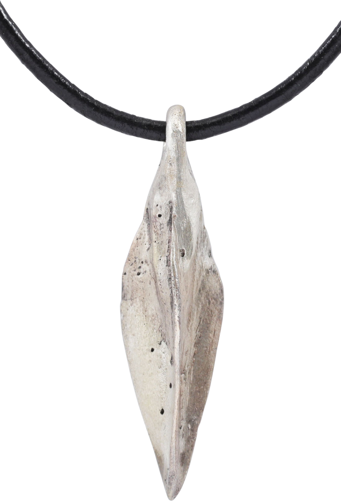 FINE GREEK ARROWHEAD PENDANT NECKLACE, C. 8th-3rd CENTURY BC - The History Gift Store