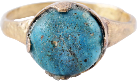 MEDIEVAL EUROPEAN RING, C.14TH-15TH CENTURY, SIZE 7 3/4-8 - The History Gift Store