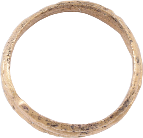 VIKING COIL RING, 9TH-10TH CENTURY AD, SIZE 6 3/4 - The History Gift Store