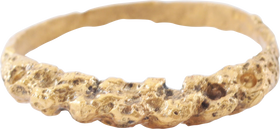 VIKING ROPED OR TWIST WEDDING RING, SIZE 9 1/4 - The History Gift Store