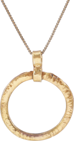 CELTIC PROSPERITY RING NECKLACE, C.400-100 BC - Fagan Arms