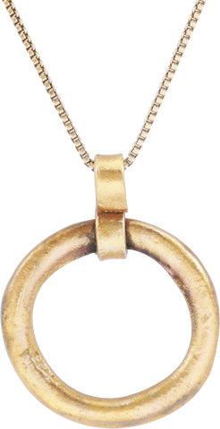 CELTIC PROSPERITY RING NECKLACE C.400-100 BC - The History Gift Store