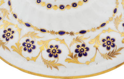 FINE FIRST PERIOD WORCESTER SUGAR BOWL - Fagan Arms