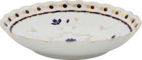 FINE FIRST PERIOD WORCESTER EXPORT DISH OR SHALLOW BOWL C.1770-83 - The History Gift Store