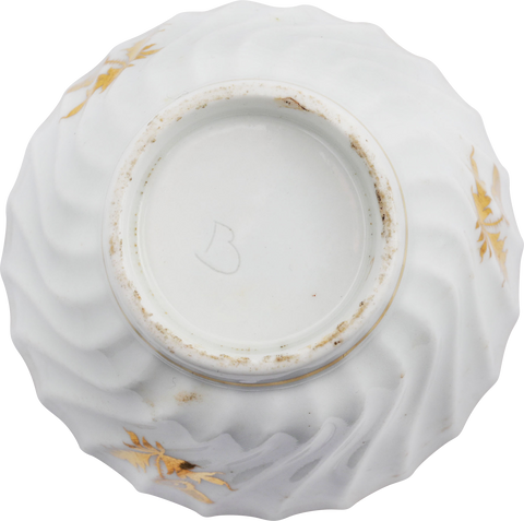 SCOTTISH PRIDE! BARR WORCESTER TEA BOWL AND SAUCER C.1792 - The History Gift Store