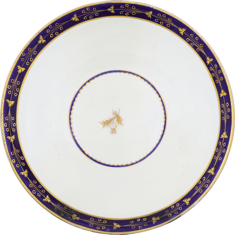 SCOTTISH PRIDE! WORCESTER BOWL, C.1790 - The History Gift Store
