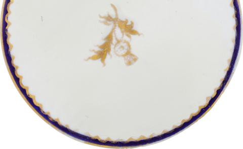 SCOTTISH PRIDE! WORCESTER BOWL, C.1790 - The History Gift Store