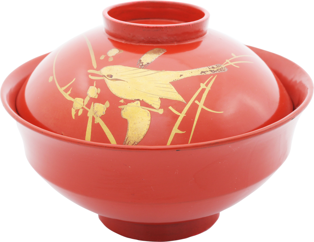 JAPANESE LACQUER BOWL OWAN - The History Gift Store