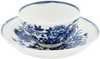 ENGLISH EXPORT PORCELAIN TEA BOWL AND UNDER BOWL, DR. WALL PERIOD, C.1770-83 - The History Gift Store