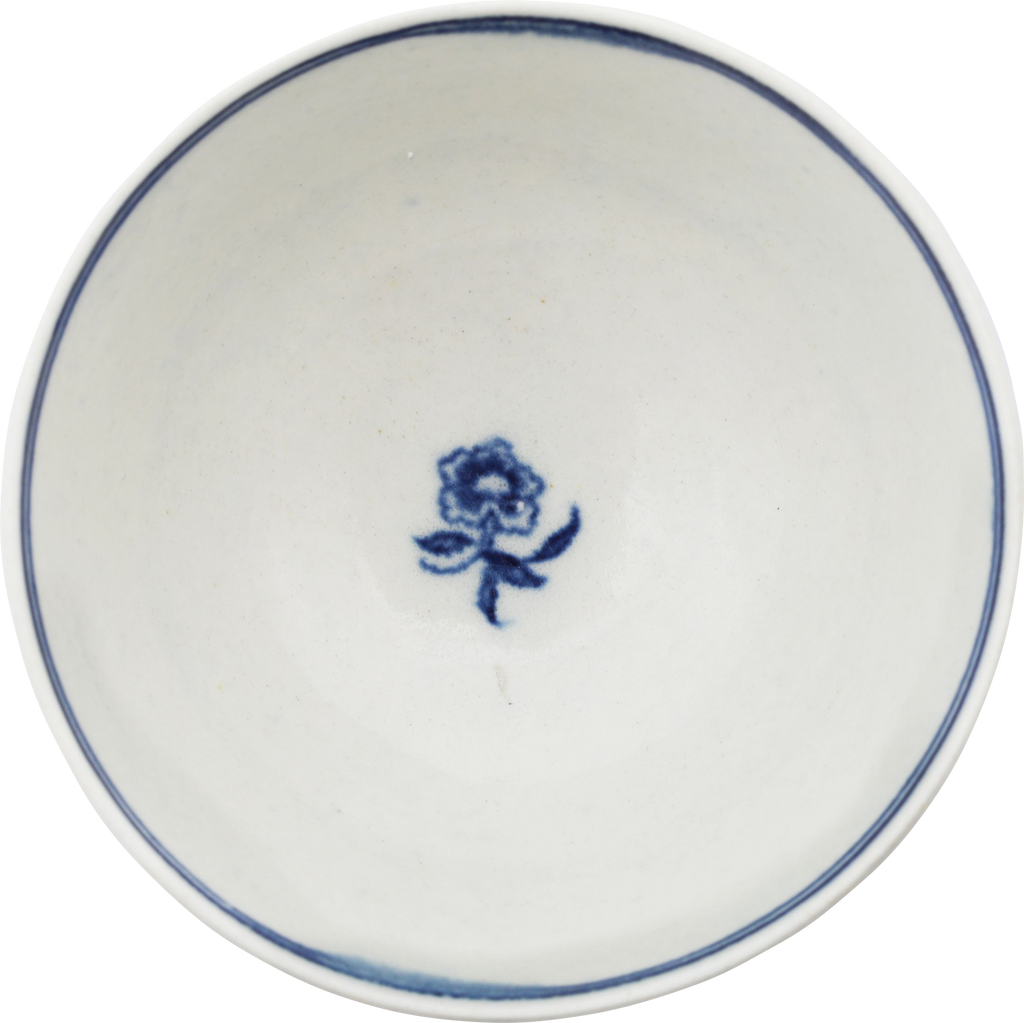 ENGLISH EXPORT PORCELAIN TEA BOWL AND UNDER BOWL, DR. WALL PERIOD, C.1770-83 - The History Gift Store