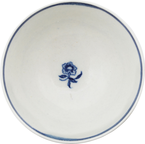 ENGLISH EXPORT PORCELAIN TEA BOWL AND UNDER BOWL, DR. WALL PERIOD, C.1770-83 - The History Gift Store