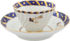 WORCESTER TEA BOWL AND SAUCER C.1783-92 - The History Gift Store