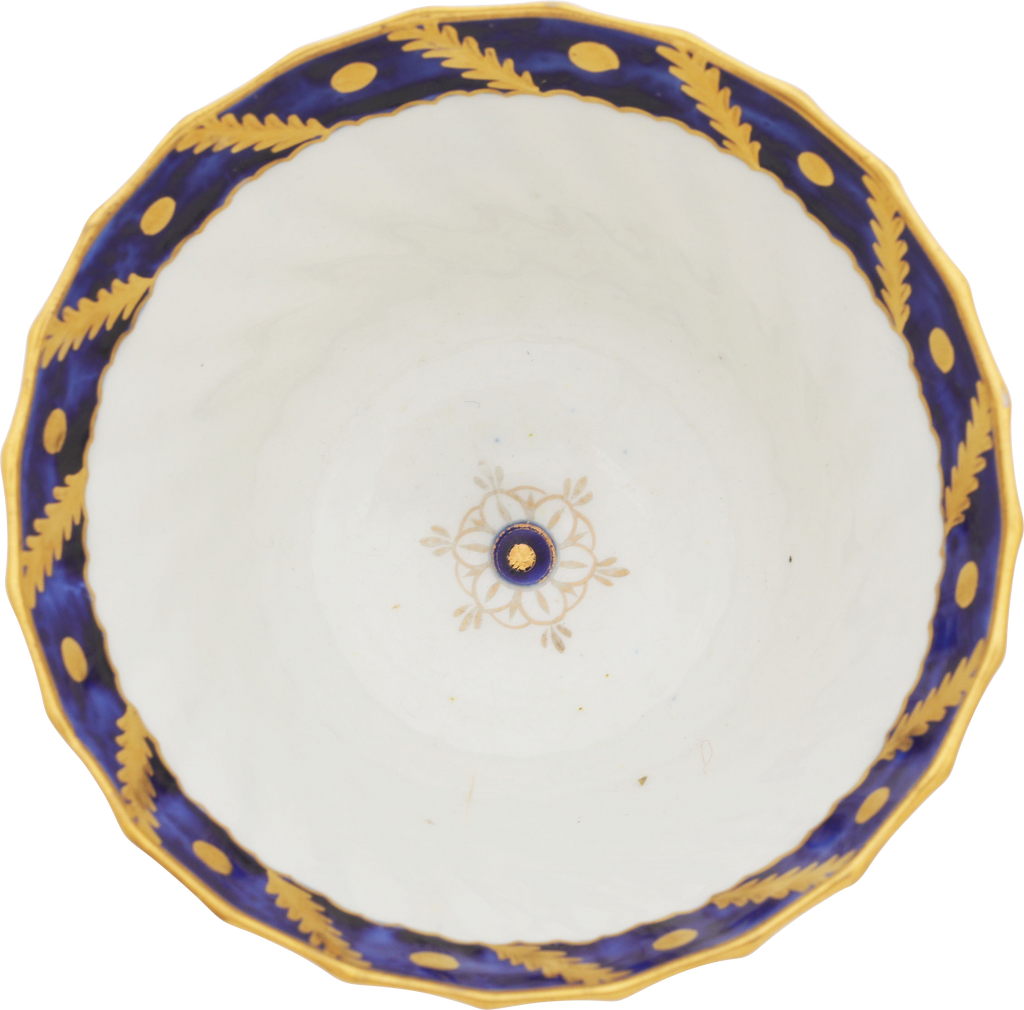 WORCESTER TEA BOWL AND SAUCER C.1783-92 - The History Gift Store