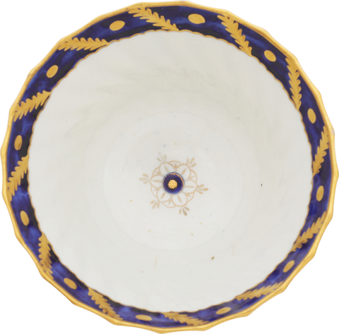 WORCESTER TEA BOWL AND SAUCER C.1783-92 - The History Gift Store