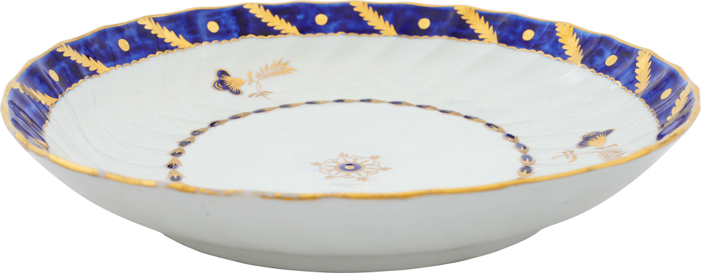 WORCESTER SHALLOW BOWL C.1783-92 - The History Gift Store