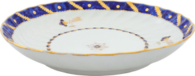 WORCESTER SHALLOW BOWL C.1783-92 - The History Gift Store