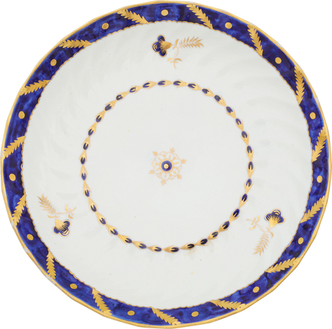 WORCESTER SHALLOW BOWL C.1783-92 - The History Gift Store