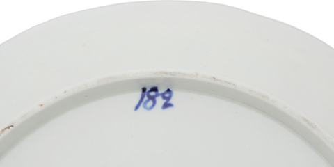 WORCESTER SHALLOW BOWL C.1783-92 - The History Gift Store