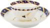 WORCESTER TEA BOWL AND SAUCER C.1770-92 - The History Gift Store