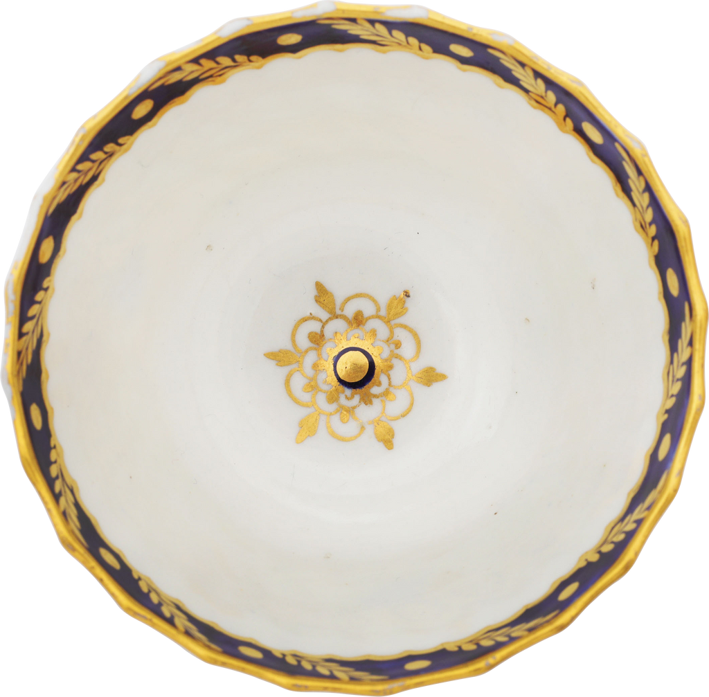 WORCESTER TEA BOWL AND SAUCER C.1770-92 - The History Gift Store