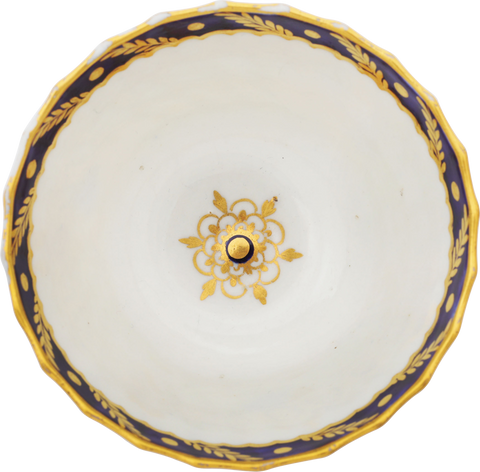 WORCESTER TEA BOWL AND SAUCER C.1770-92 - The History Gift Store