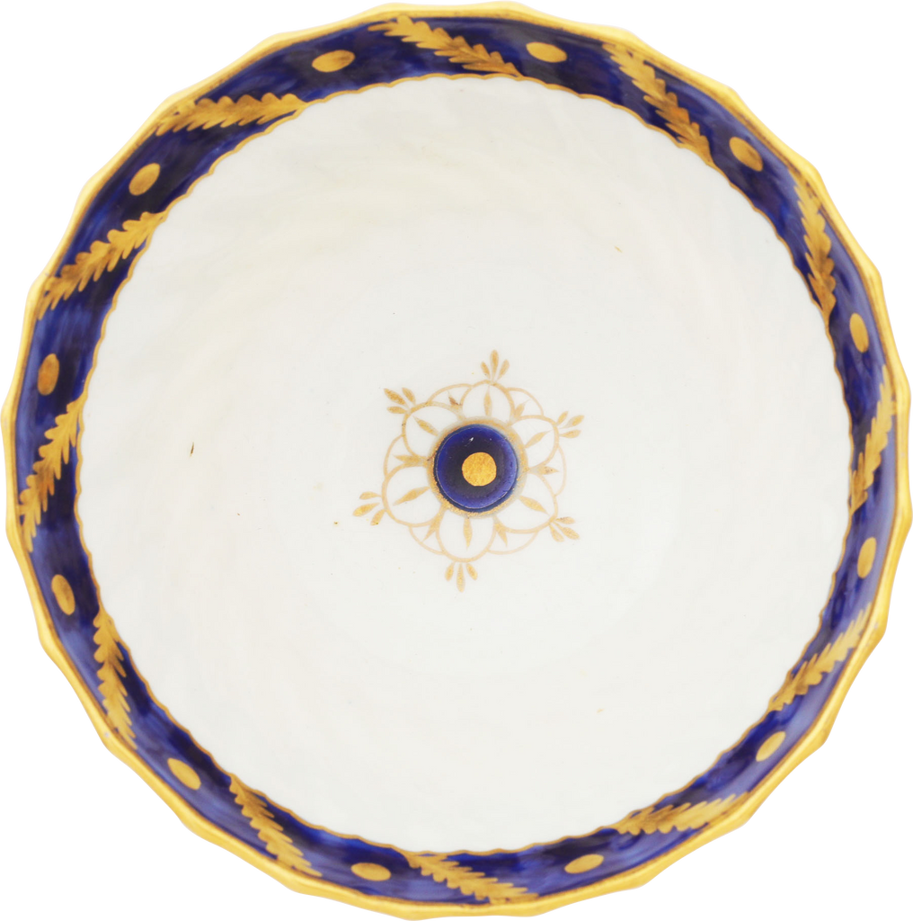 WORCESTER TEA BOWL AND SAUCER C.1783-92 - The History Gift Store