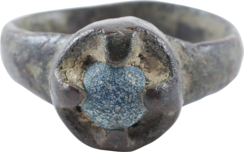 MEDIEVAL EUROPEAN RING C.1200-1500 AD, SIZE 5 ¼ - The History Gift Store