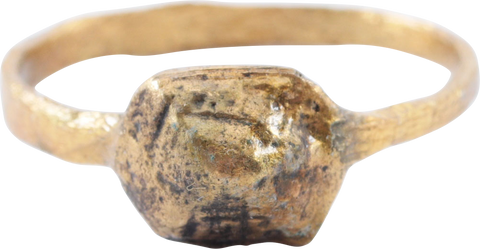 FINE ROMAN PROSTITUTE'S RING, C.100-300 AD, SIZE 8 ½ - The History Gift Store
