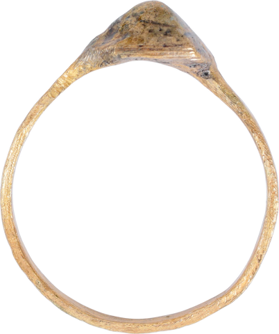 FINE ROMAN PROSTITUTE'S RING, C.100-300 AD, SIZE 8 ½ - The History Gift Store