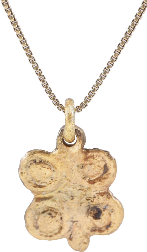 ANCIENT ROMAN QUATREFOIL PENDANT, 1st-2nd CENTURY AD - The History Gift Store