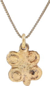 ANCIENT ROMAN QUATREFOIL PENDANT, 1st-2nd CENTURY AD - The History Gift Store