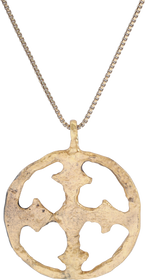 CRUSADER'S CROSS PENDANT NECKLACE, 11TH-13TH CENTURY - The History Gift Store