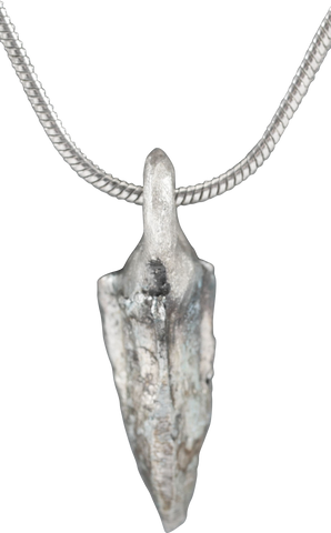 ROMAN ARROWHEAD PENDANT NECKLACE, C.100 BC - The History Gift Store