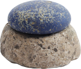 ROMAN SPINDLE WHORL AND GLASS “GEM STONE” - The History Gift Store