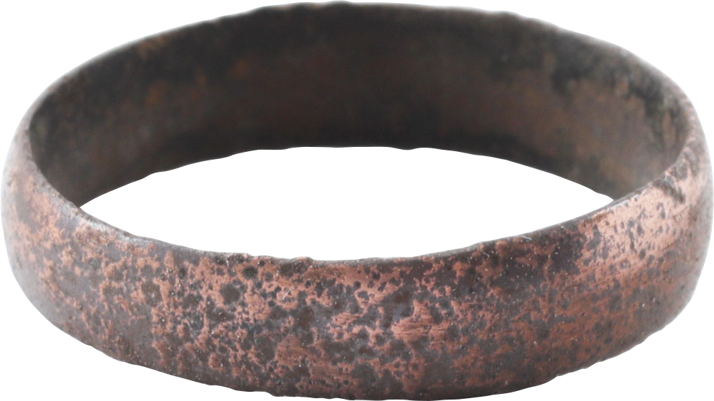 RARE COPPER VIKING WEDDING RING, 900-1050 AD, SIZE 10 ¼ - The History Gift Store