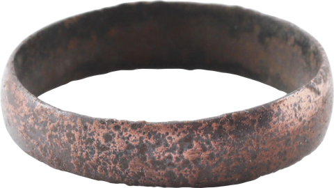 RARE COPPER VIKING WEDDING RING, 900-1050 AD, SIZE 10 ¼ - The History Gift Store