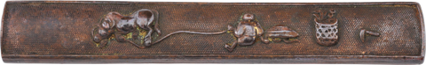 JAPANESE COPPER KOZUKA HANDLE EDO PERIOD, 1603-1868 - Fagan Arms