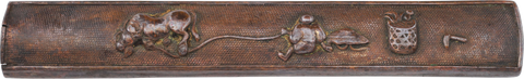 JAPANESE COPPER KOZUKA HANDLE EDO PERIOD, 1603-1868 - Fagan Arms