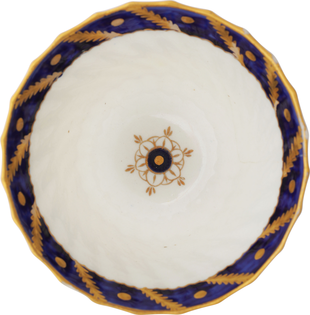 WORCESTER TEA BOWL AND SAUCER C.1783-92 - The History Gift Store