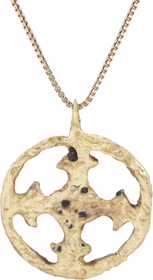 CRUSADER'S CROSS PENDANT NECKLACE, 11TH-13TH CENTURY - Fagan Arms
