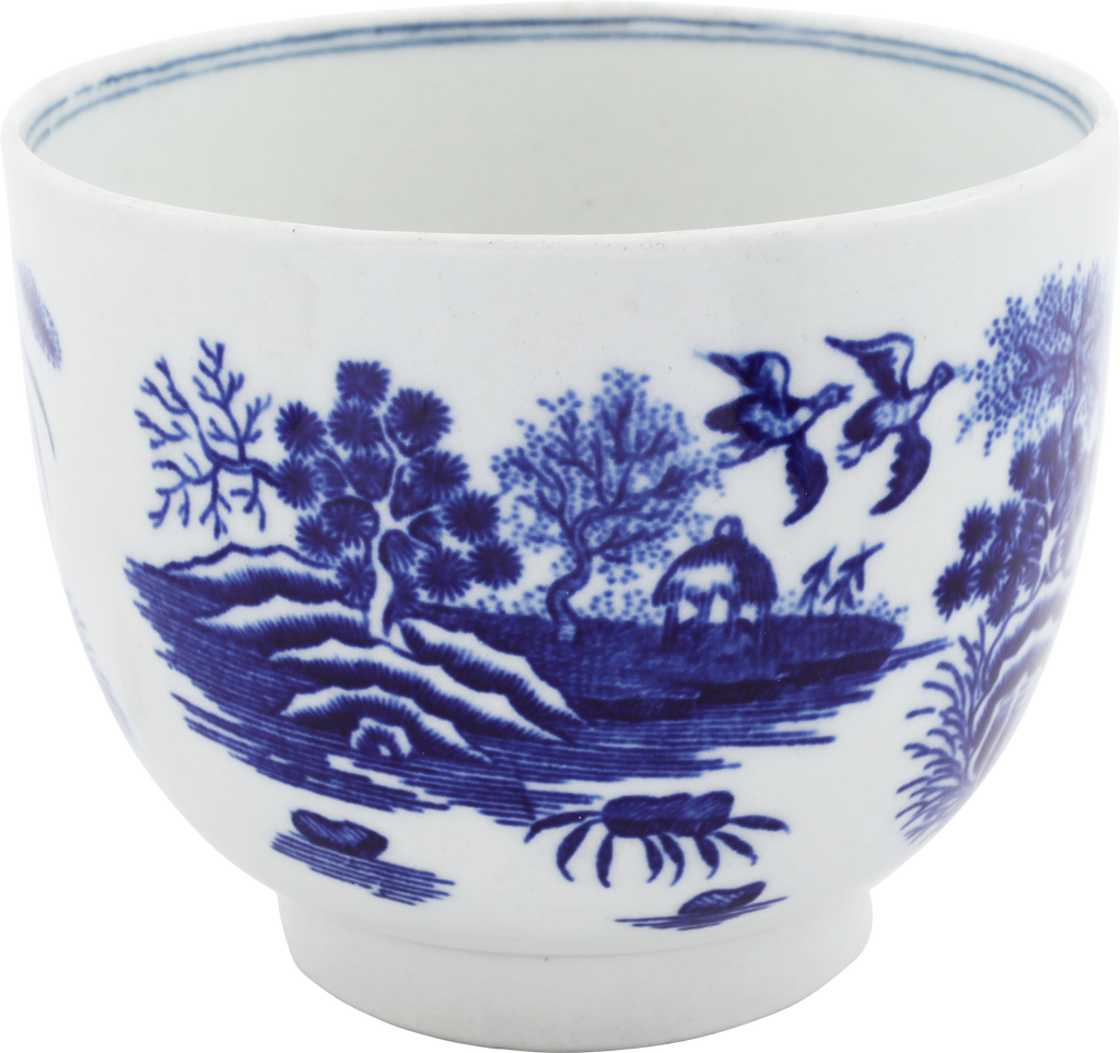 WORCESTER FIRST PERIOD SUCRIER (SUGAR BOWL) C.1770 - Fagan Arms