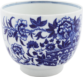 WORCESTER FIRST PERIOD SUCRIER (SUGAR BOWL) C.1770 - Fagan Arms