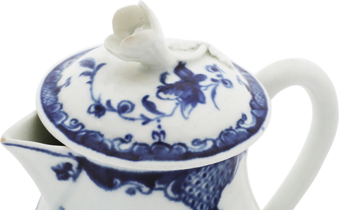 FINE FIRST PERIOD WORCESTER CREAMER, 1755-83 - Fagan Arms