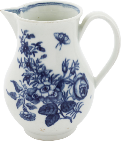 FIRST PERIOD WORCESTER CREAMER C.1765-70 - The History Gift Store