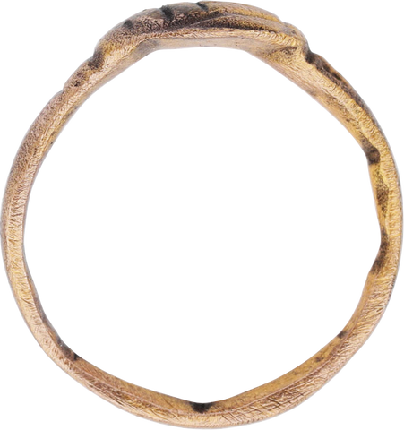 ANCIENT EVIL EYE RING, 4TH-7TH CENTURY AD, SIZE 4 ¾ - The History Gift Store