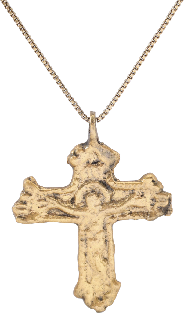 FINE EUROPEAN CHRISTIAN CROSS NECKLACE, 17TH-18TH CENTURY - The History Gift Store