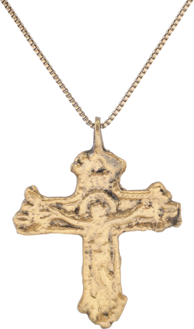 FINE EUROPEAN CHRISTIAN CROSS NECKLACE, 17TH-18TH CENTURY - The History Gift Store