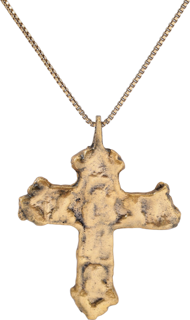 FINE EUROPEAN CHRISTIAN CROSS NECKLACE, 17TH-18TH CENTURY - The History Gift Store