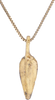 ANCIENT GREEK ARROWHEAD PENDANT NECKLACE, C.7TH-3RD CENTURY BC - Fagan Arms