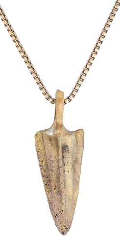ROMAN ARROWHEAD PENDANT NECKLACE, C.100 BC - The History Gift Store